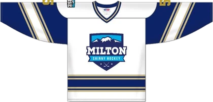 Design mock-up of the first white MSH jersey