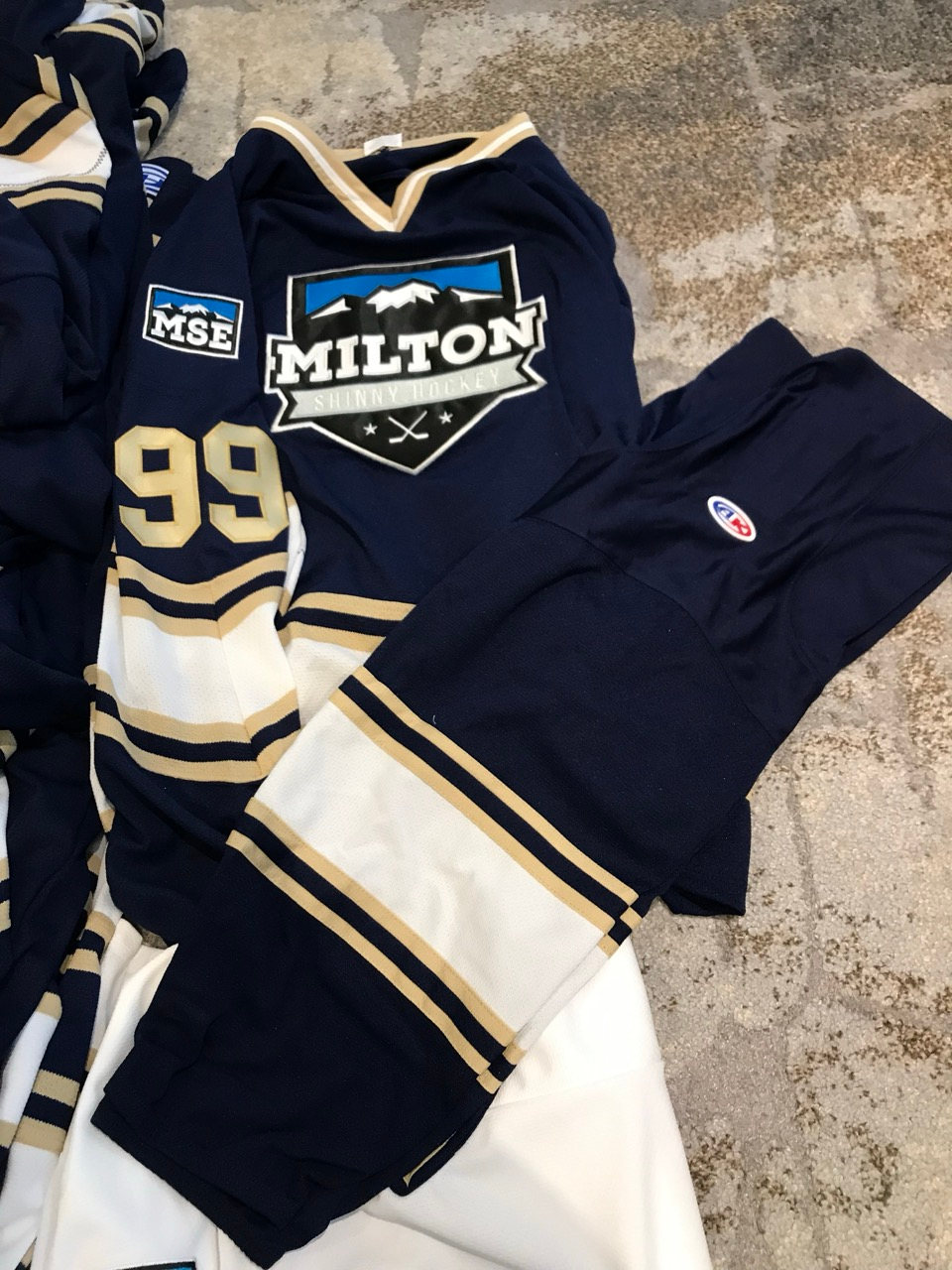 The first navy MSH jersey